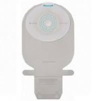 Image of Coloplast SenSura Mio One-Piece Drainable Pouch, Filter, Maxi, Wide Outlet, EasiClose Transparent, 1-3/16" Stoma