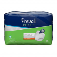 First Quality Adult Absorbent Underwear Prevail Per-Fit Pull On Large Disposable Moderate Absorbency