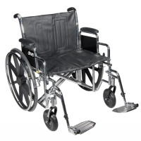 Image of Drive Bariatric Sentra EC Heavy-Duty Wheelchair - 24