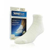 Jobst SensiFoot 8-15 mmHg Unisex Mini-Crew Diabetic Mild Support Socks