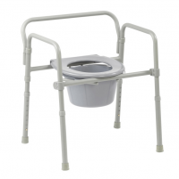 Drive Folding Competitive Edge 3-in-1 Commode - 350 lb