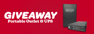 Portable Outlet UPS & Rechargeable Battery Giveaway