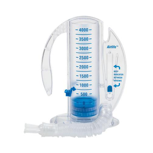 CareFusion AirLife Volumetric Incentive Spirometer - 4000mL