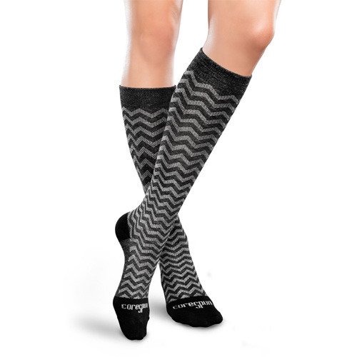 Core-Spun Light Socks - Trendsetter 10-15mmHg