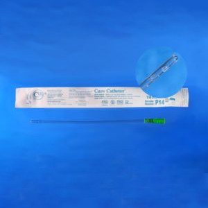 Cure Hydrophilic Coated Pediatric Intermittent Catheter, 14Fr OD, 10
