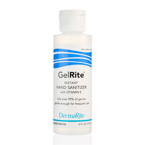 Derma-Rite Gelright Hand Sanitizer - 4 oz