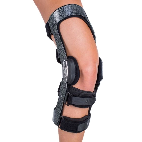 DonJoy Armor Knee Brace with FourcePoint Hinge Large Right Photo