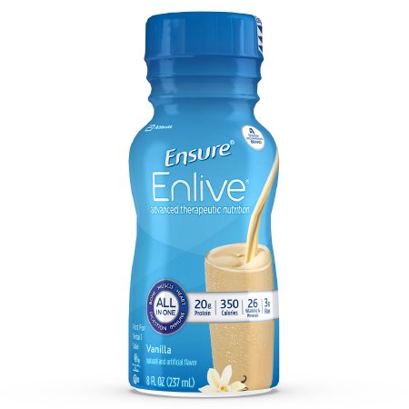 Ensure Vanilla Flavor Oral Supplement 8 oz. Bottle Ready to Use