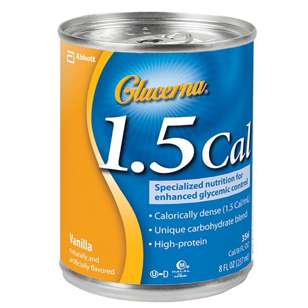 Glucerna 1.5 Cal Vanilla Flavor Oral Supplement / Tube Feeding Formula 8 oz. Can Ready to Use Photos
