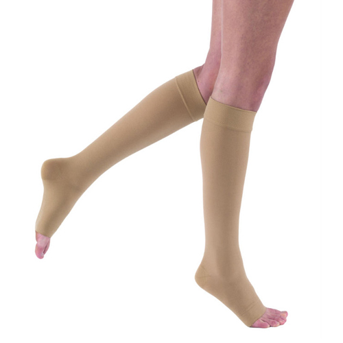 Jobst Activa Sheer 15-20mmHg Compression Open Toe Stockings