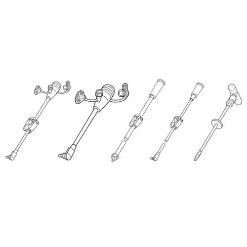 Kimberly-Clark Bolus Extension Feeding Tube Set MIC-Key With Cath Tip, SECUR-LOK Straight Connector and Clamp