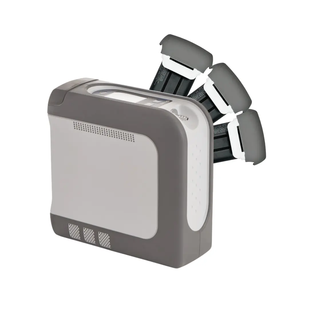 LIMITED TIME BUNDLE Drive DeVilbiss iGO2 Portable Oxygen Concentrator and Three Battery Packs Photo LIMITED TIME BUNDLE Drive DeVilbiss iGO2 Portable Oxygen Concentrator and Three Battery Packs Photo