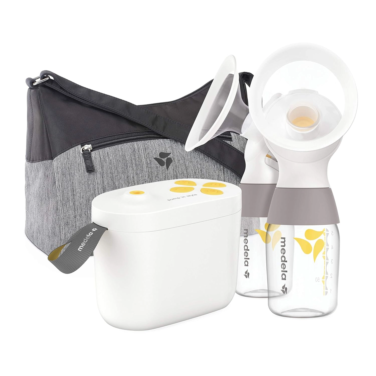 Medela Breast Pump, Pump in Style with MaxFlow, Electric Breastpump, Closed System, Portable Photo