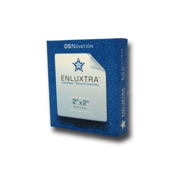 Osnovation Wound Dressing Enluxtra Humifiber 4 X 4 Inch