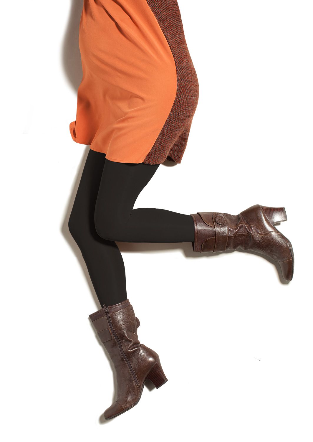 Preggers Opaque Maternity Pantyhose 30-40mmHg Black