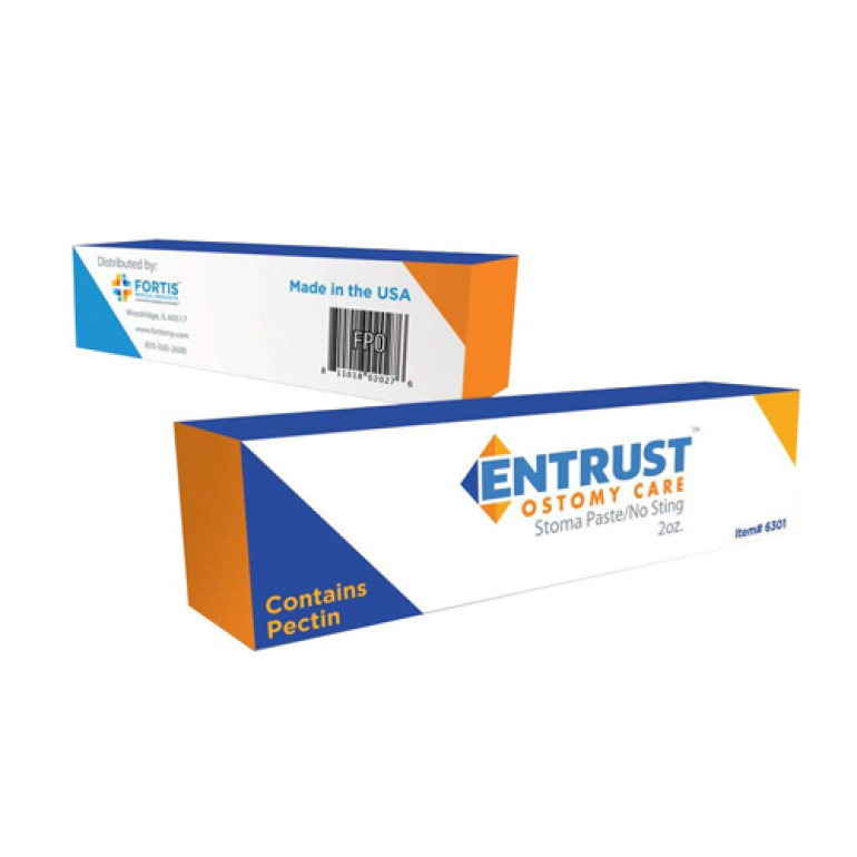 Entrust Ostomy PectinBased Paste 2 oz Hart Medical Equipment