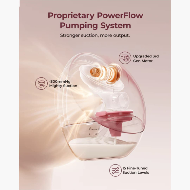 Momcozy Mobile Flow M9 Wearable Breast Pump – Hands-Free