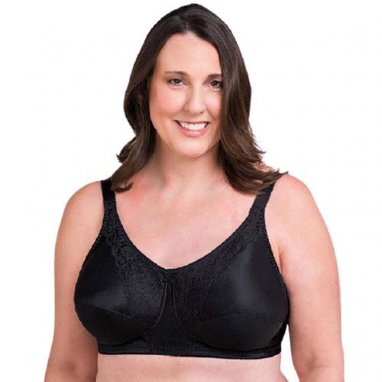 American Breast Care Mastectomy Bra Regalia Size 40DD Cool Grey at   Women's Clothing store