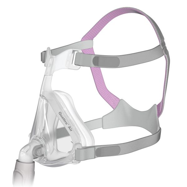 ResMed Quattro Air for Her Full Face CPAP Mask with Headgear X-Small, Latex-Free