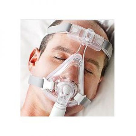 Respironics Inc Amara Gel Full-Face Mask, Reduced Size Frame with Headgear, Large