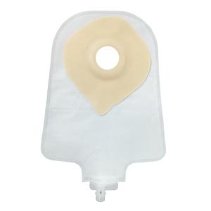 Securi-T® USA One-Piece Pre-Cut Extended Wear Urostomy Pouch with Flip-Flow Valve 9 L, 1-1/4 Stoma Opening