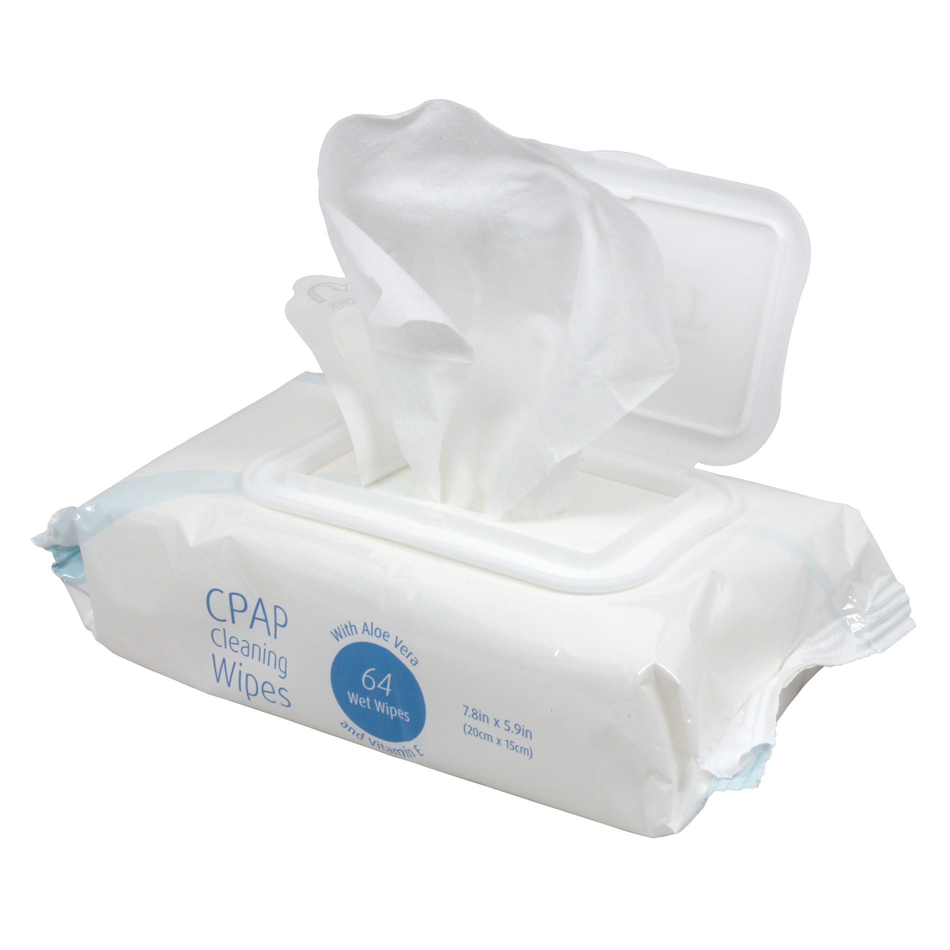 Sunset CPAP Mask Cleaning Wipes - 64 Count