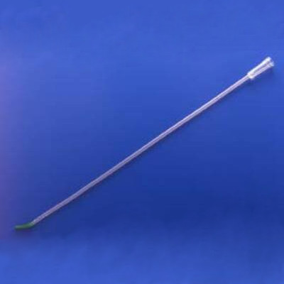Teleflex Urethral Catheter Rüsch Tiemann Tip Silicone Coated PVC 14 Fr. 16 Inch