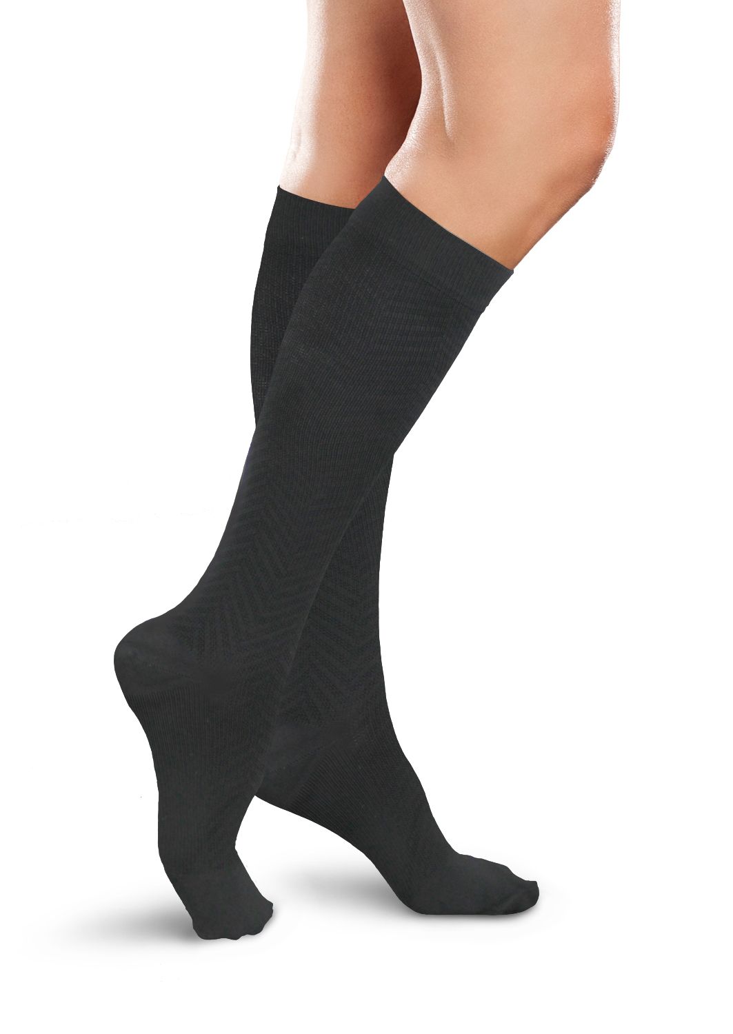 Image of Therafirm EASE Firm Womens Trouser Socks 30-40mmHg