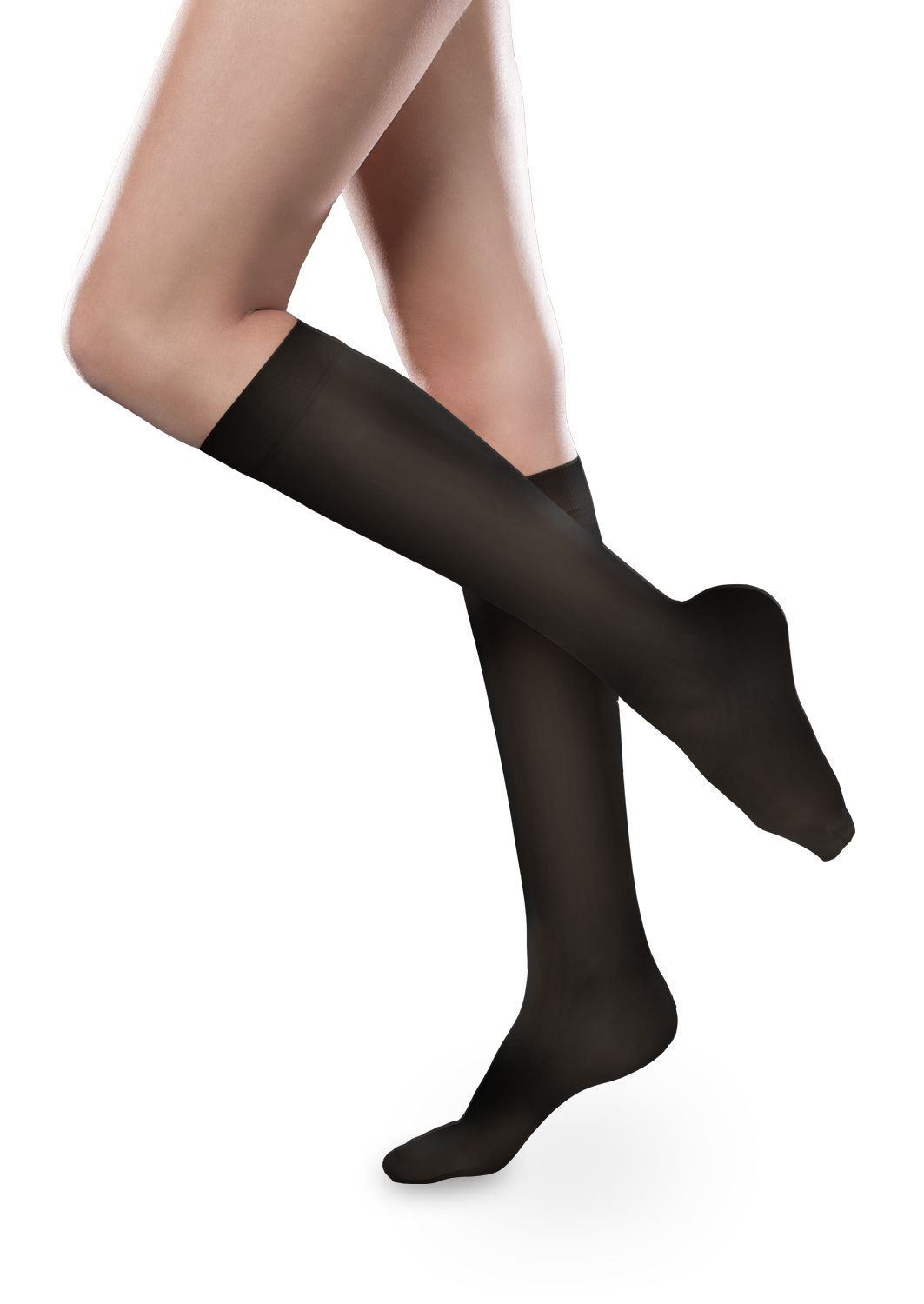 Image of Therafirm EASE Sheer Knee-High 30-40mmHg