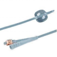 Image of Bard 2-Way Foley Catheter, Silicone, 16 Fr. 5cc Balloon Capacity