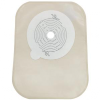 Image of Securi-T One-Piece Cut-to-Fit Standard Wear Closed End Pouch with Filter 8" L, Fits 1/2" to 2-1/2" Stoma