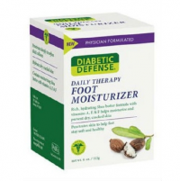 Image of Diabetic Defense Foot Moisturizer 4 oz. Tube Scented Cream