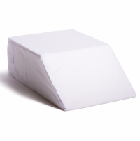 Hermell Products Elevating Leg Rest with White Polycotton Cover, Polyurethane Foam 20 x 26 x 8