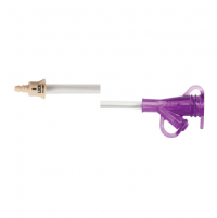 Image of AMT Right Angle Connector with Y-Port Adapter Mini ONE - 12" - Purple