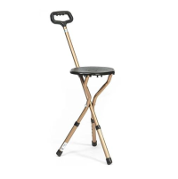 Image of Drive Adjustable Height Cane Seat