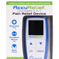 AccuRelief Pain Relief Device, Wireless 3-in-1