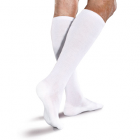 Image of Therafirm Cushioned Core-Spun Gradient Compression Socks 15-20 mmHg