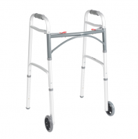 Drive Deluxe Trigger Release Folding Walker with 5 Wheels