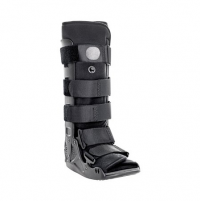 McKesson Tall Pneumatic Walking Boot Small Hook and Loop Closure Male 4-1/2 to 7 / Female 6 to 8 Left or Right Foot