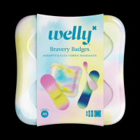 Welly Health Colorwash Adhesive Bandages, 48 ct