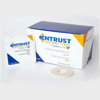 Entrust Ostomy Skin Barrier Ring 2, Thin, Box of 20