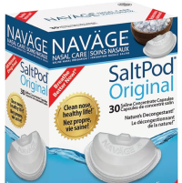 Navage SaltPod Saline Concentrate Capsule, For Nasal Care, 30 Pack