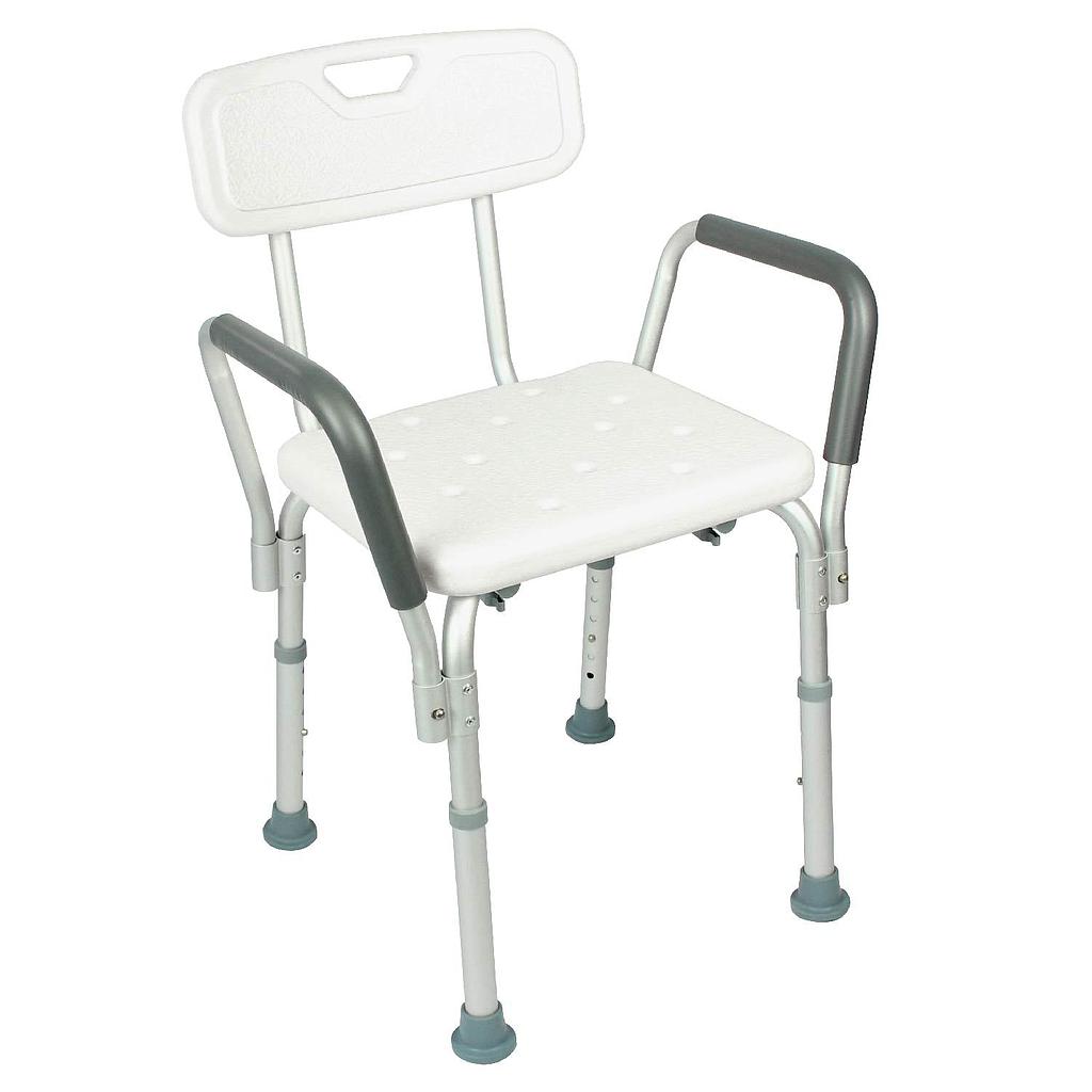 500lb Heavy Duty Shower Chair for Inside Shower, HSA/FSA Eligible Padded  Shower Seat with Grab Bar, Adjustable Bath Chairs for Bathtub, Shower Stool